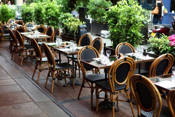 terrasse de café